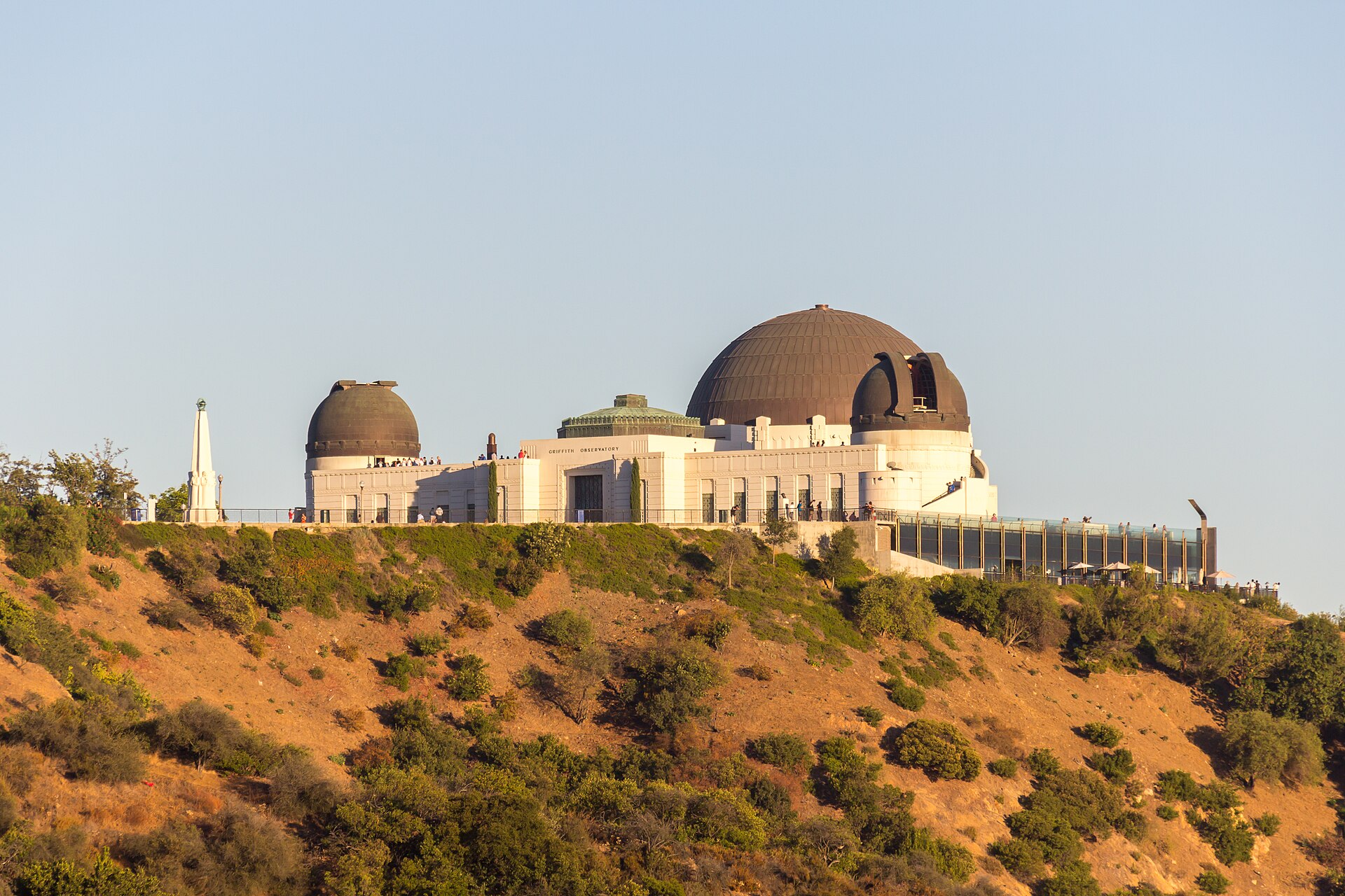 Griffith Observatory above Los Angeles